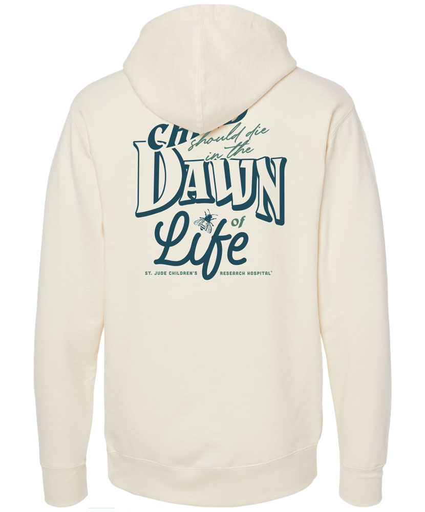 Sustainable No Child Should Die in the Dawn of Life Hoodie
